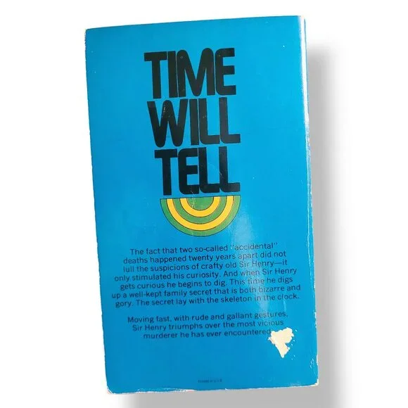 Vintage 1973 Mystery John Dickson Carr - The Skeleton in the Clock - Picture 3 of 5